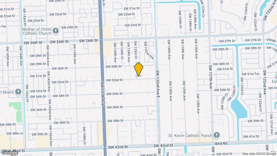 3191 SW 133rd Ct Map and Location Details