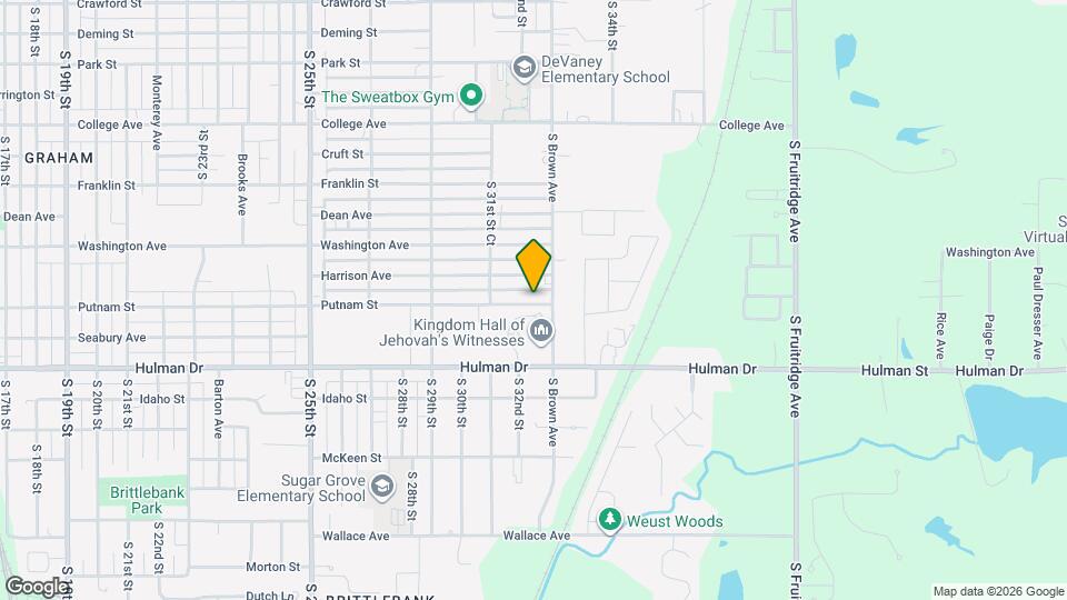 3214 Putnam St Mapa y Detalles de la Ubicación