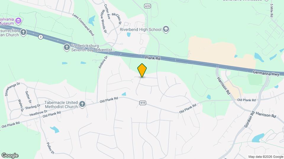 6910 Governors Grant Ln Map and Location Details