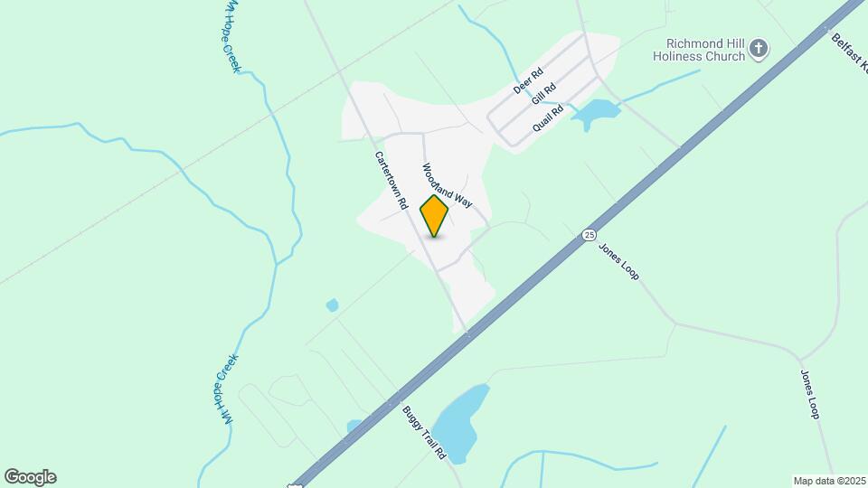 268 Cartertown Rd Map and Location Details