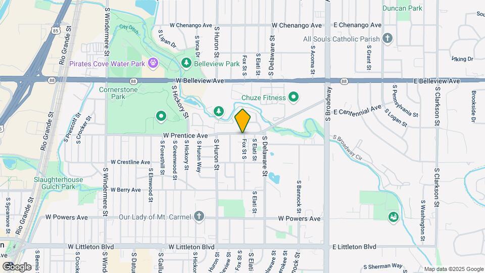 602-632 W Prentice Ave Map and Location Details