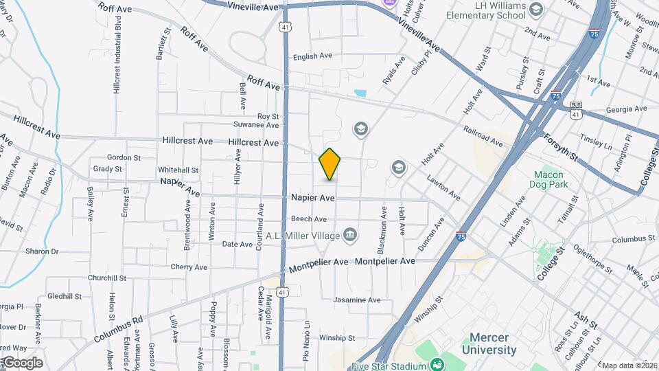 1049 Birch St Map and Location Details