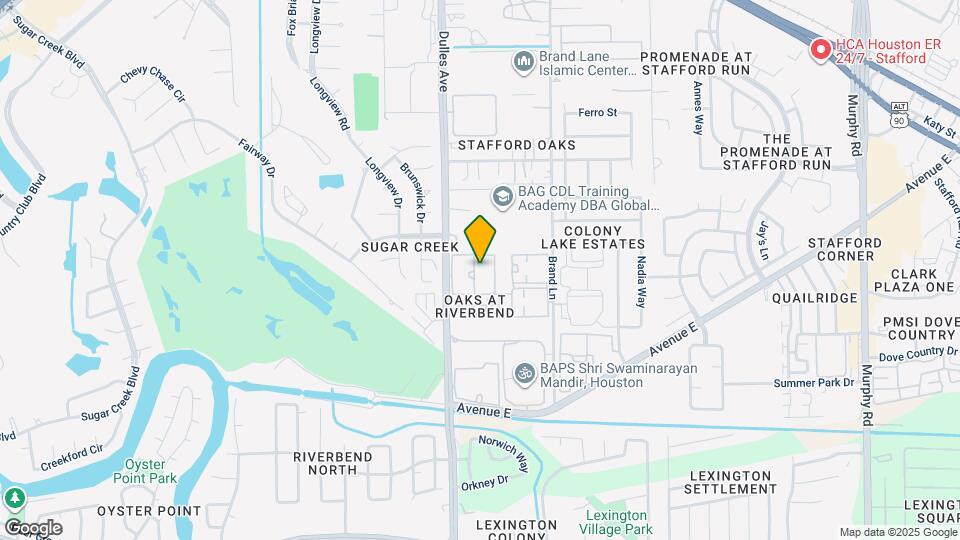 1025 Dulles Ave Map and Location Details