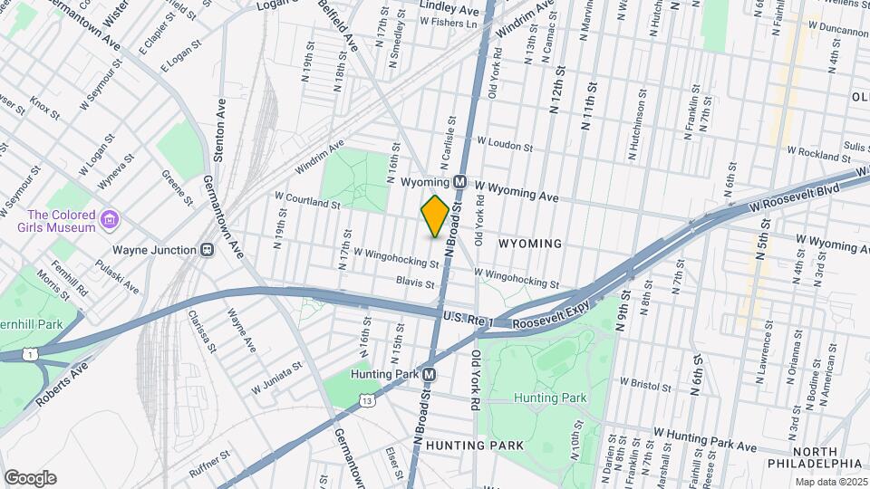 4527 N Carlisle St Map and Location Details