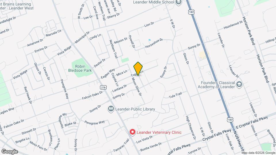 909 Woodduck Trail Map and Location Details