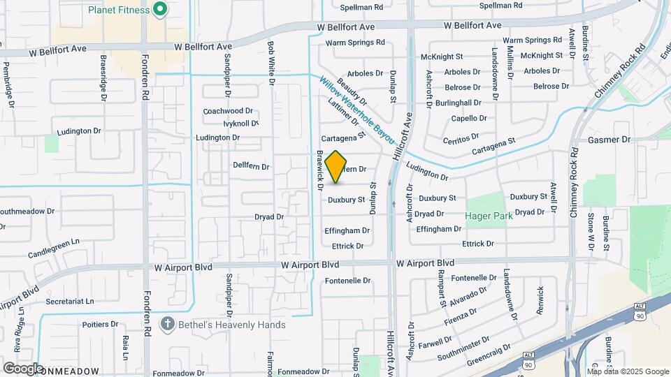 6015 Dawnridge Dr Map and Location Details
