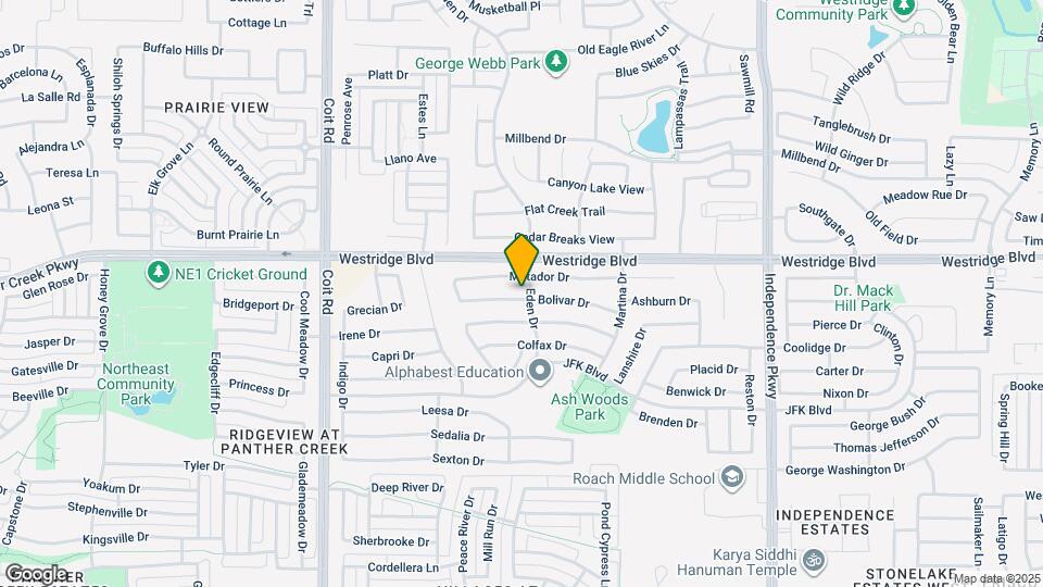 10504 Bolivar Dr Mapa y Detalles de la Ubicación