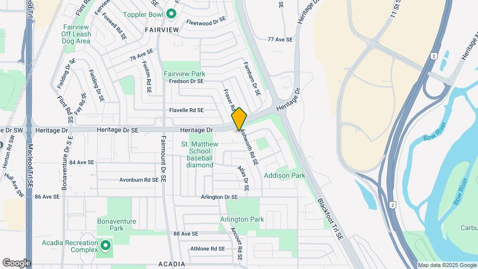 8303 Ashworth Rd SE Map and Location Details