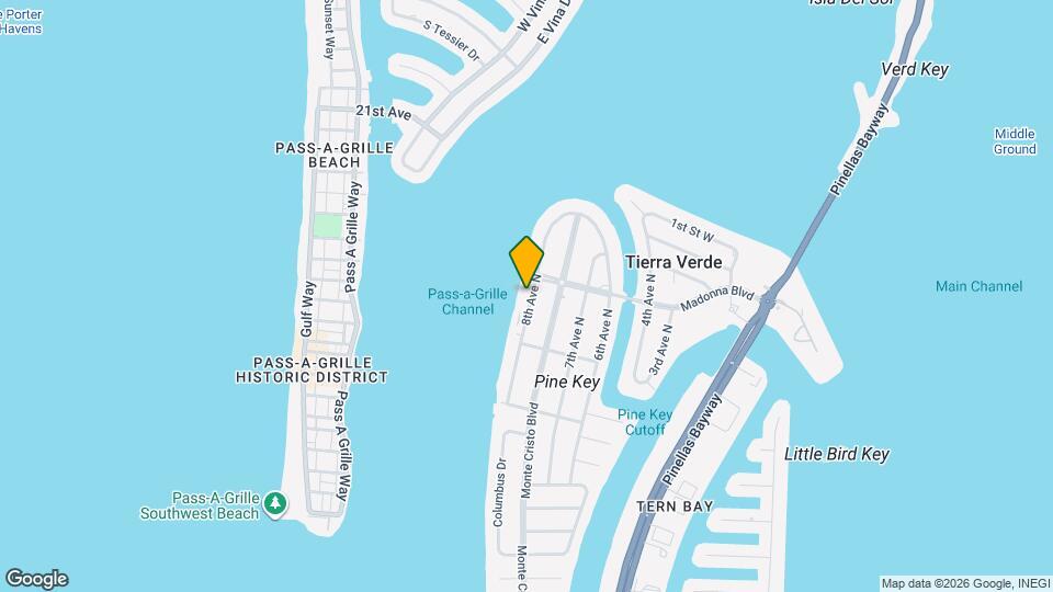 360 8th Ave N Map and Location Details