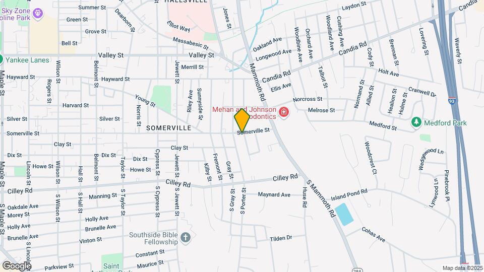 1197 Somerville St Map and Location Details