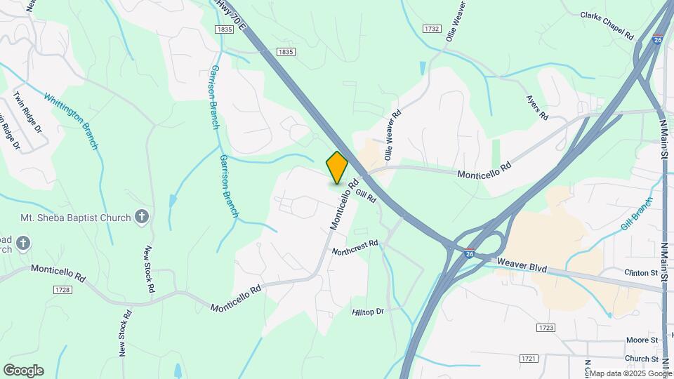 The Holston Map and Location Details