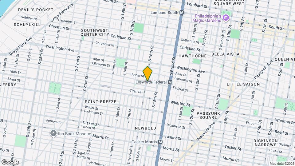 1203 S 16th St Map and Location Details