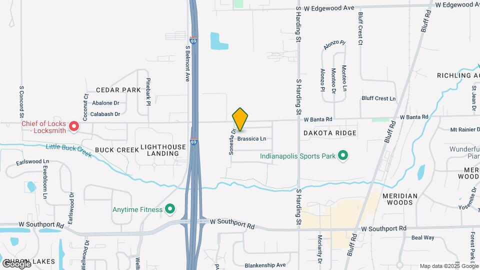 1824 Brassica Ln Map and Location Details