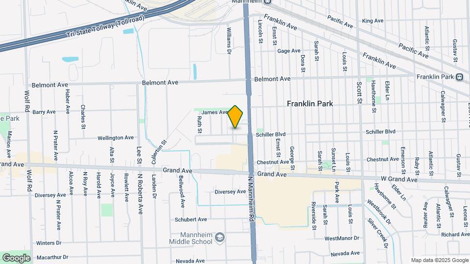 10422 Schiller Blvd Map and Location Details