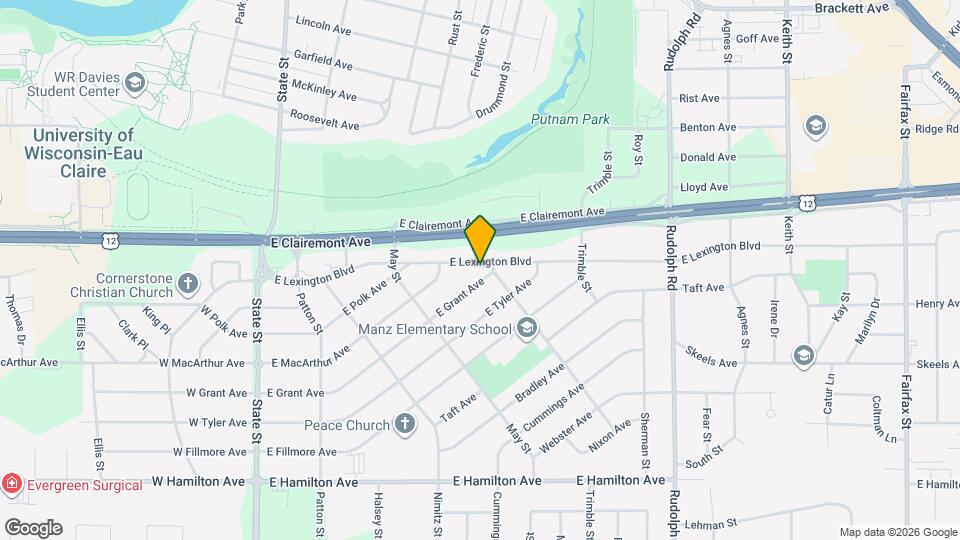 1015 E Lexington Blvd Map and Location Details