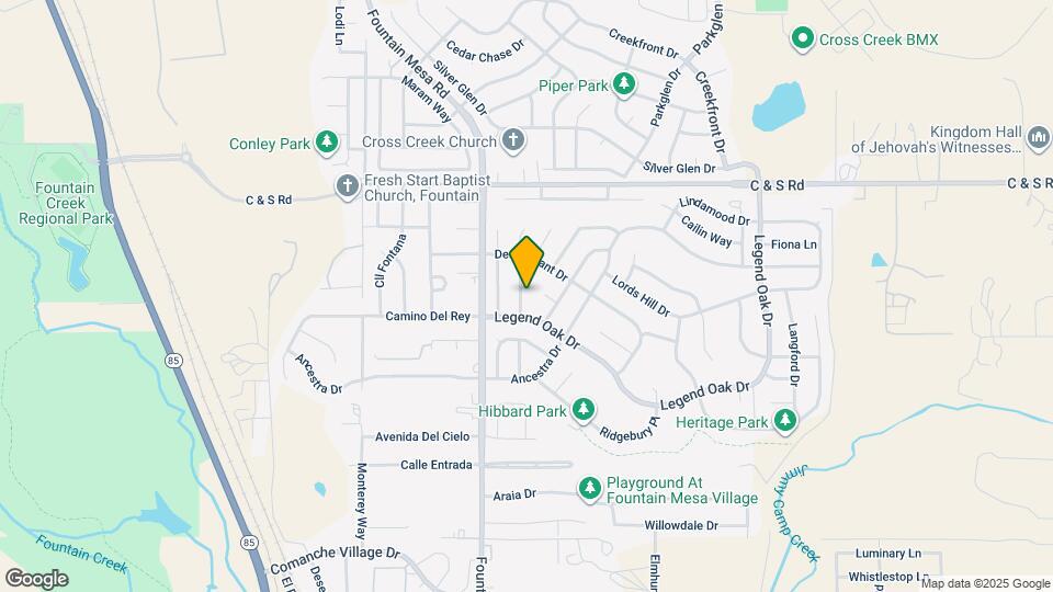 2031 Hibbard Ln Map and Location Details