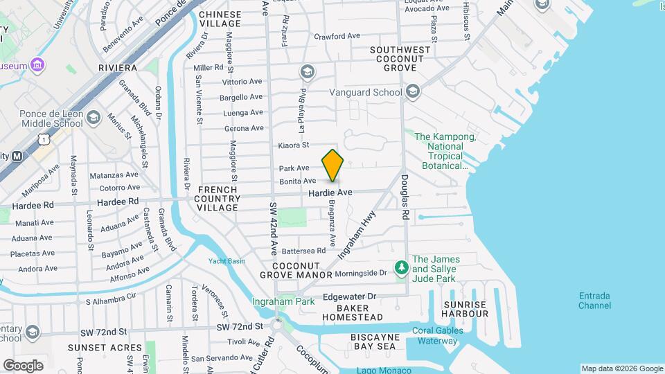 4011 Hardie Ave Mapa y Detalles de la Ubicación