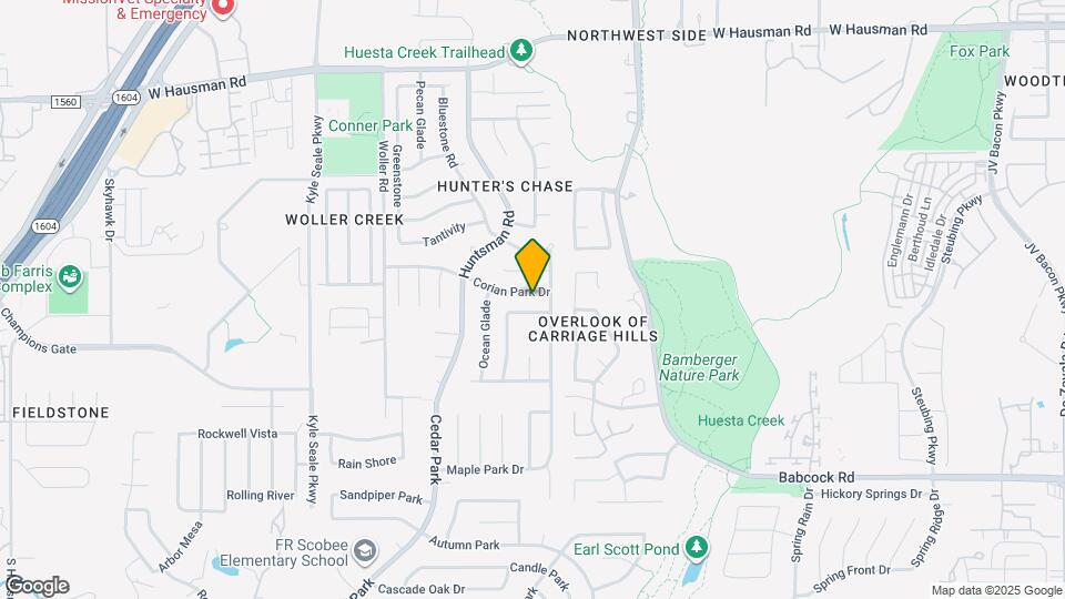 7318 Corian Park Dr Map and Location Details