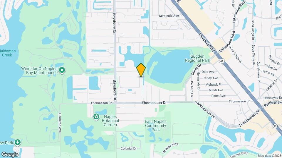 4455 Botanical Place Cir Map and Location Details