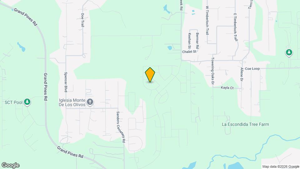 16523 Hidden Ponderosa Path Map and Location Details