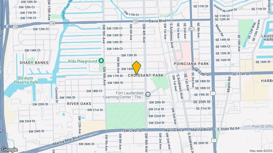 510 SW 17th St, Unit Cozy Colttage Mapa y Detalles de la Ubicación