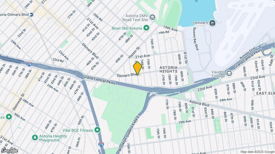 22-10 73rd St Map and Location Details