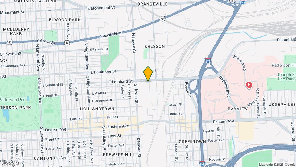 102 S Janney St Map and Location Details