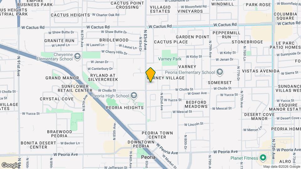 11429 N 83rd Ave Map and Location Details