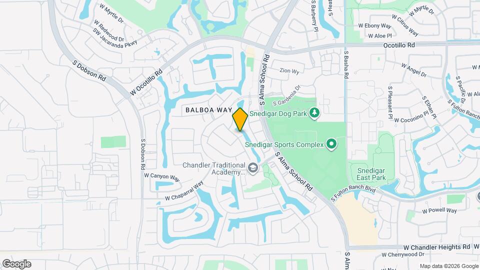 4463 S Wildflower Pl Map and Location Details