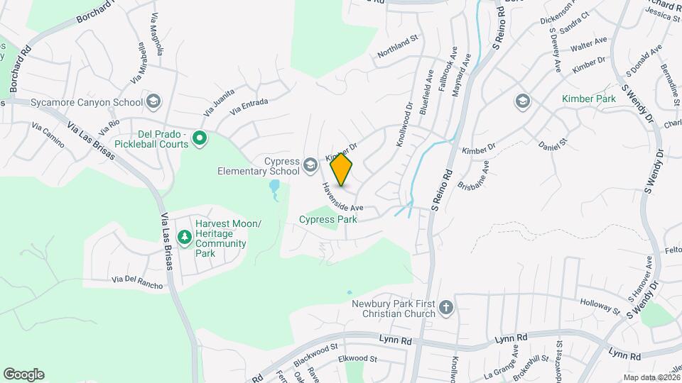 569 S Danville Ave Map and Location Details