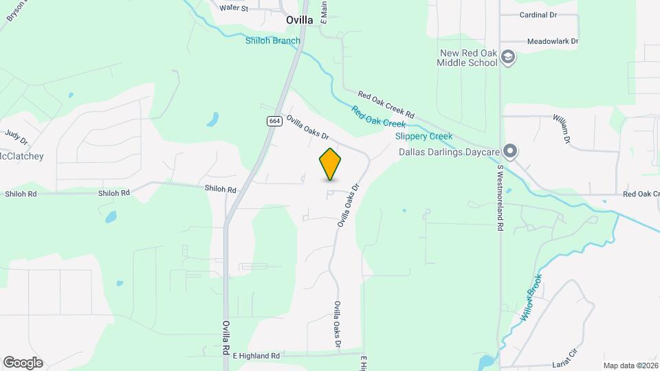 606 Oak Ridge Dr Map and Location Details