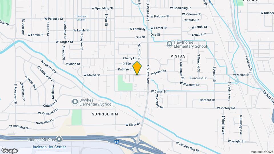 2695 W Malad St Map and Location Details