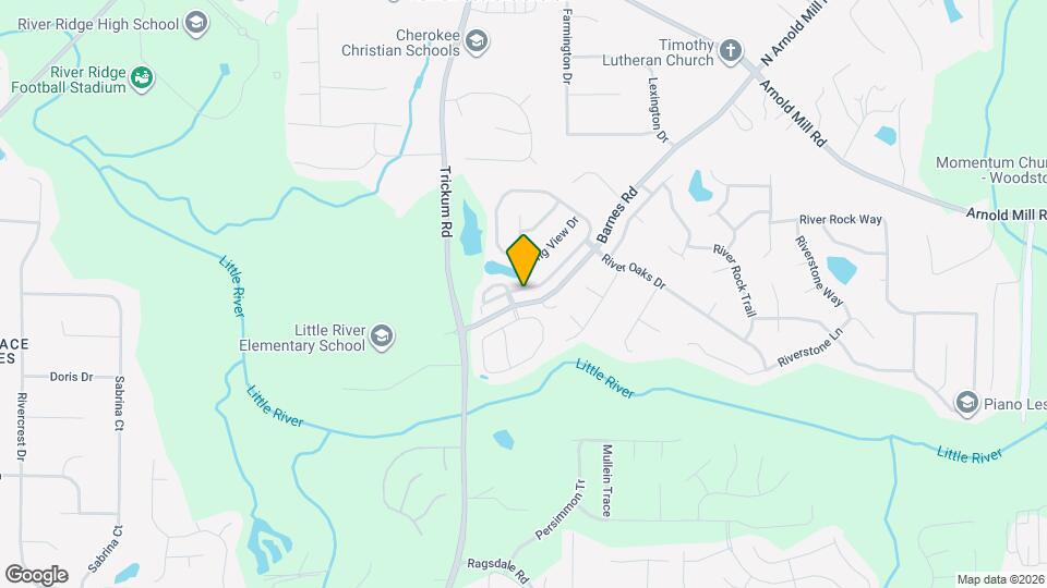 414 Spring View Dr Map and Location Details