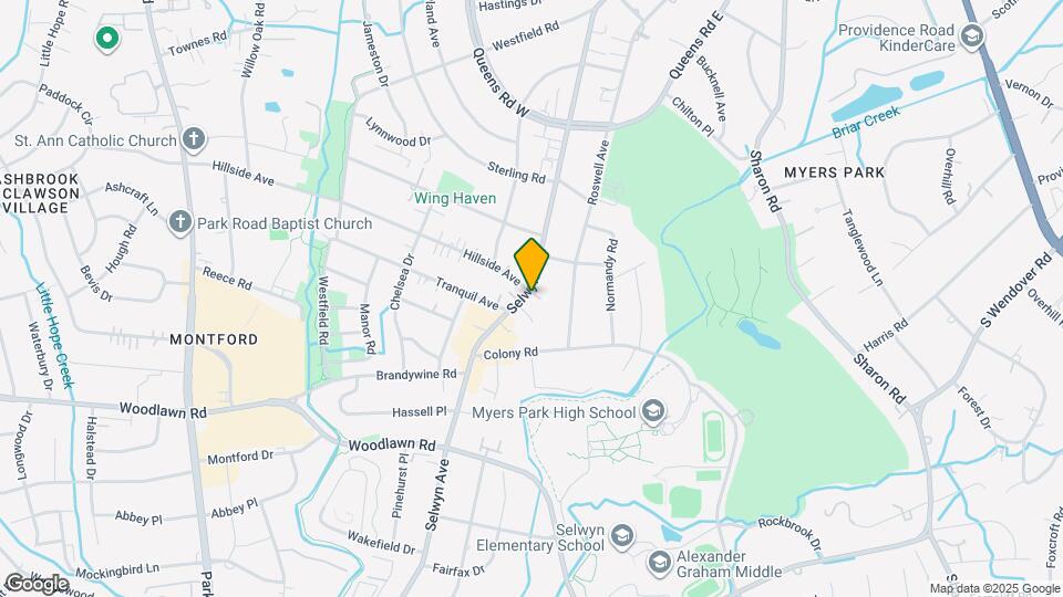 2701 Selwyn Ave Mapa y Detalles de la Ubicación