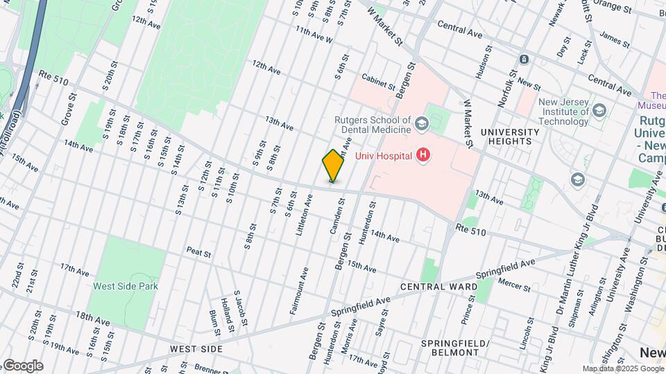 265-267 South Orange Ave Map and Location Details