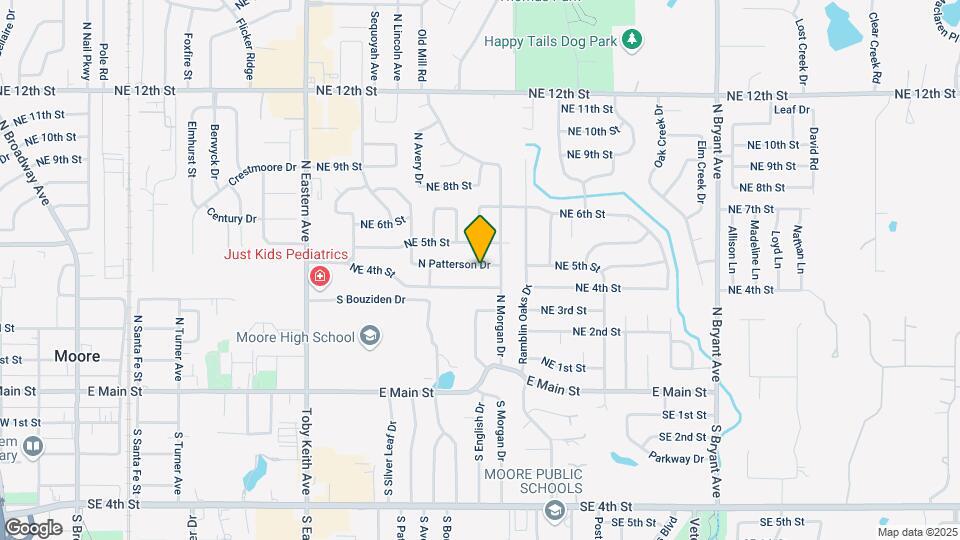 1200 N Patterson Dr Map and Location Details