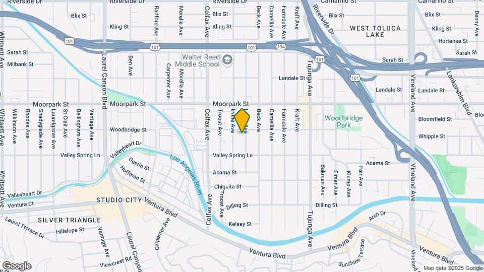 4325 Lemp Ave Map and Location Details