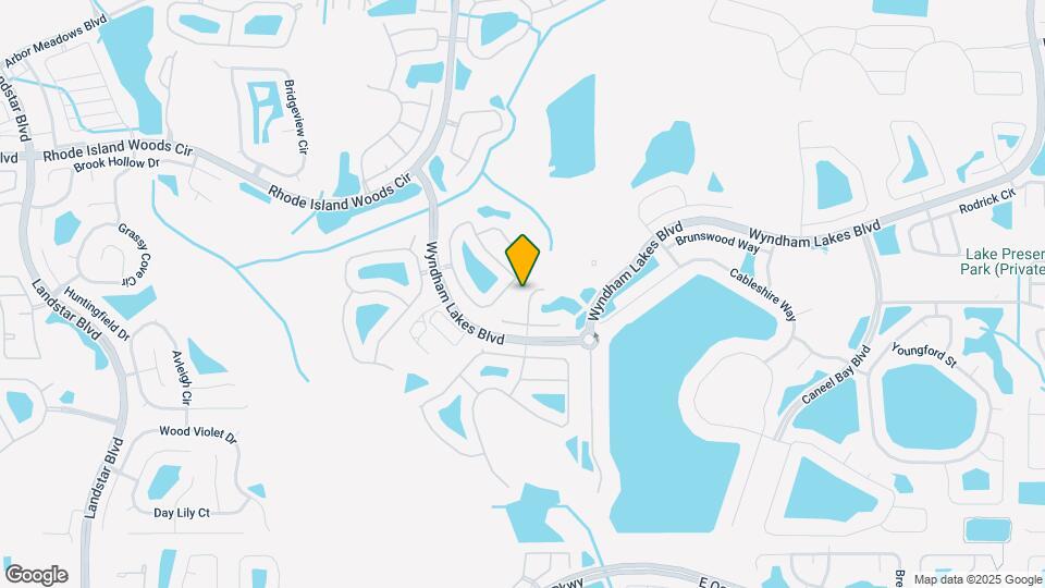 14342 Fieldstone Lake Way Map and Location Details