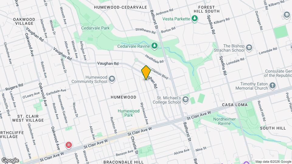 135 Kenwood Ave Map and Location Details