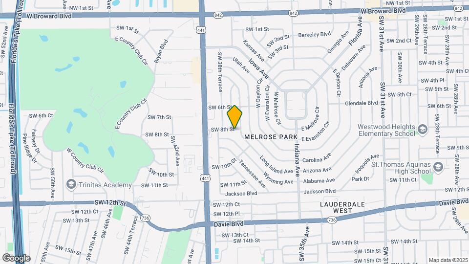 3760 SW 8th St Mapa y Detalles de la Ubicación