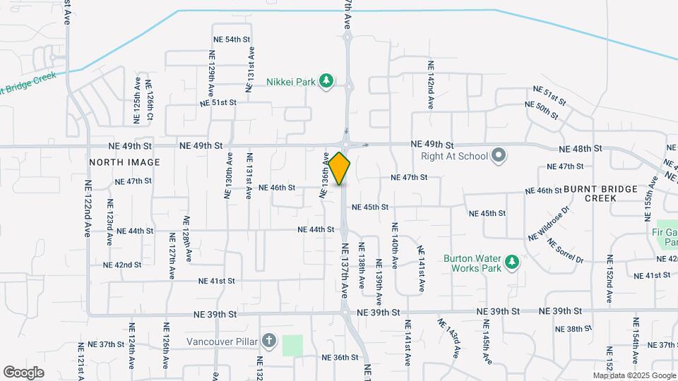 4600 NE 137th Ave Map and Location Details