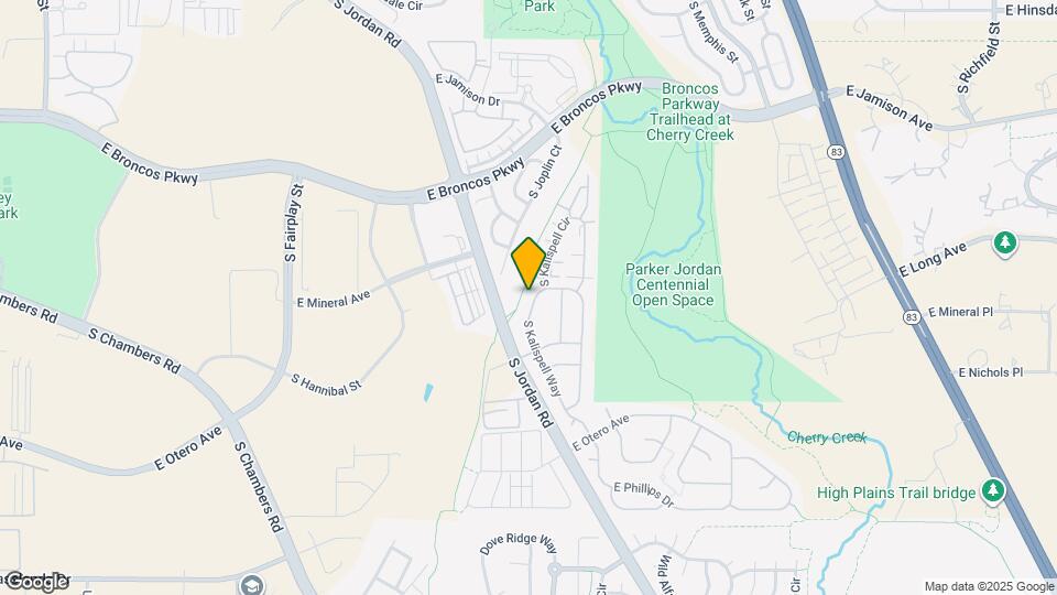 7913 S Kalispell Way Map and Location Details