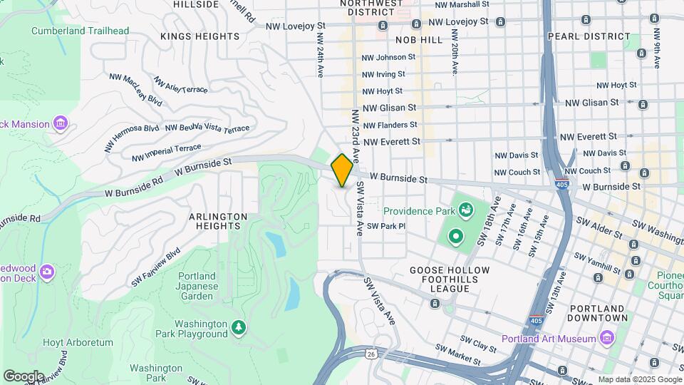 807 SW Green Ave Map and Location Details