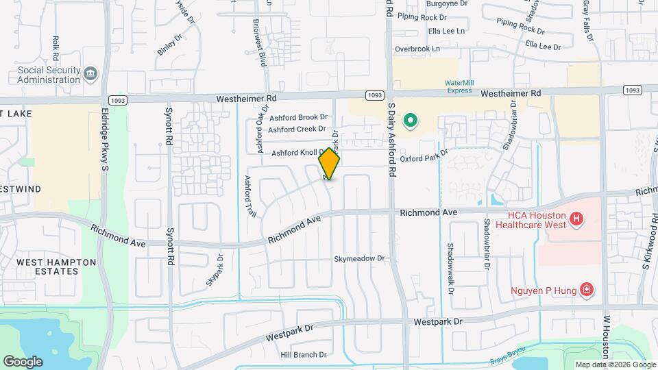 12710 Meadway Ct Map and Location Details