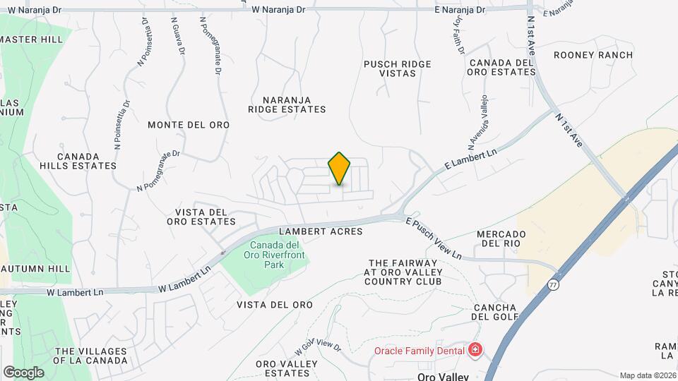 10675 N Kilimanjaro Ave Map and Location Details