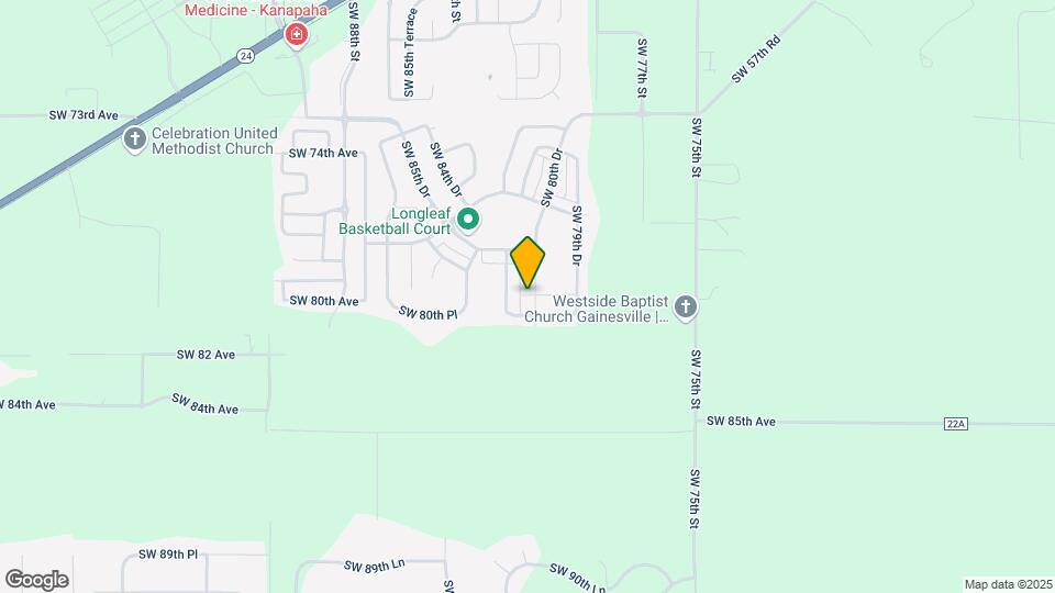 7916 SW 80th Dr Mapa y Detalles de la Ubicación