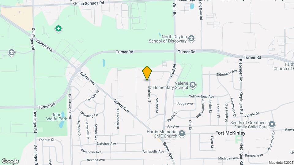 4381 Marlowe St Map and Location Details