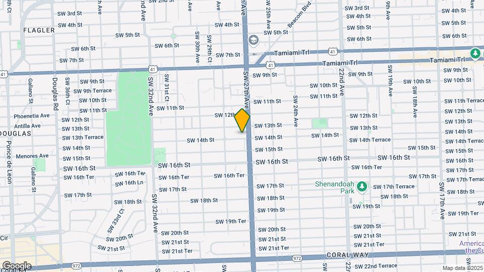 2711 SW 14th St Map and Location Details