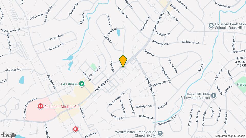 720 Herlong Ave Map and Location Details