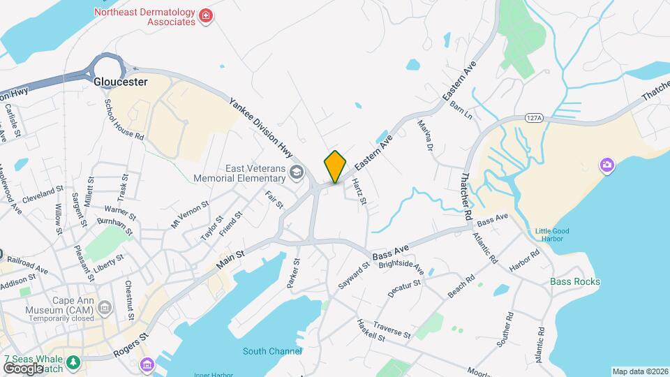 57 Eastern Ave Map and Location Details